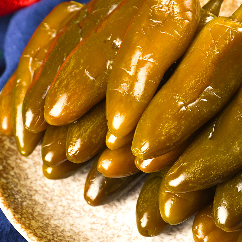 韩国泡菜泡椒正宗酸泡东北朝鲜下饭饭菜开胃菜腌制