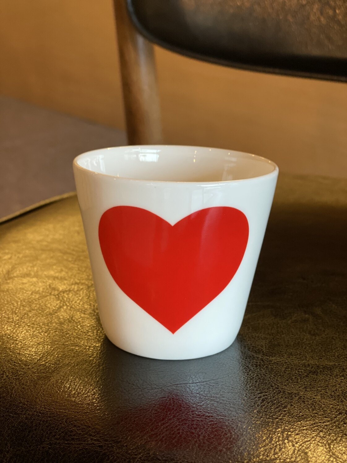 高温高骨瓷进口骨粉爱心儿童水杯果汁茶杯零食茶杯