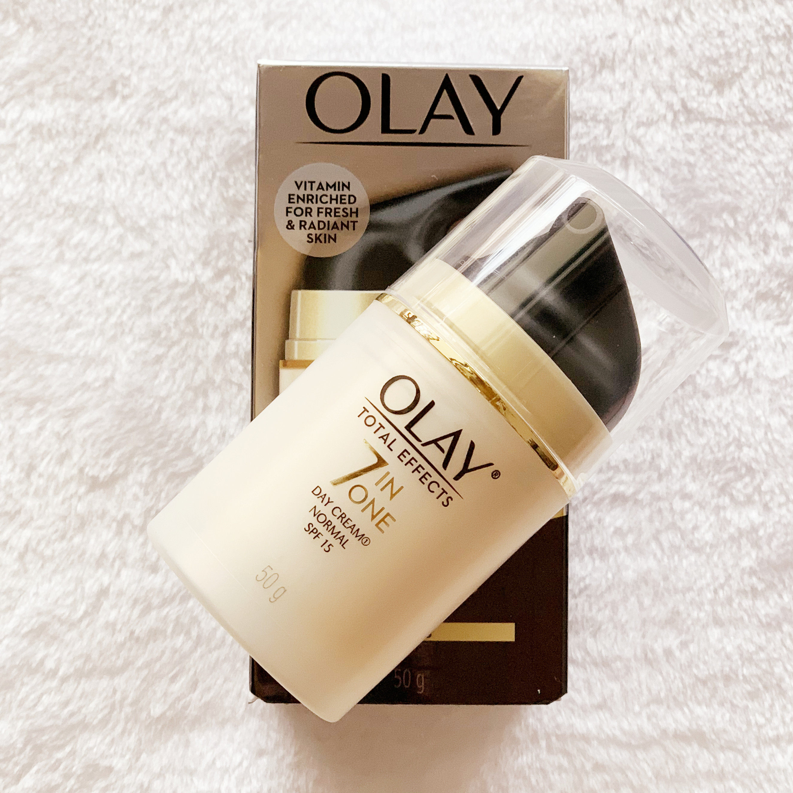 olay玉兰油七重多效修护防晒面霜50g修复保湿补水滋润隔离素颜霜