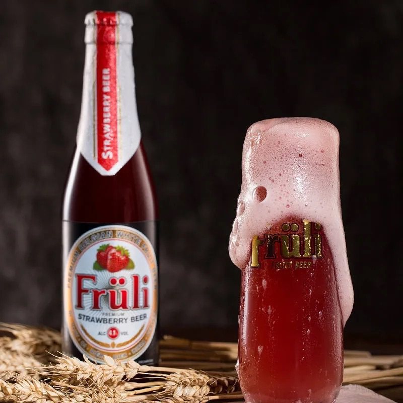 芙力比利时进口精酿fruli草莓水果果味啤酒女士啤酒