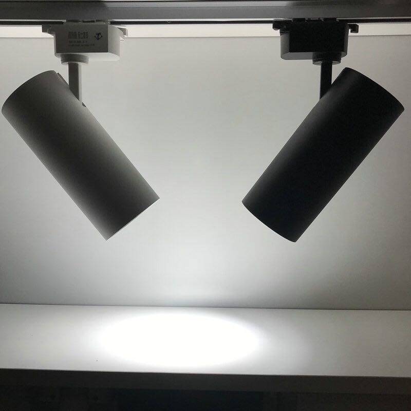 品士照明led轨道射灯30w服装店背景墙导轨cob装饰灯