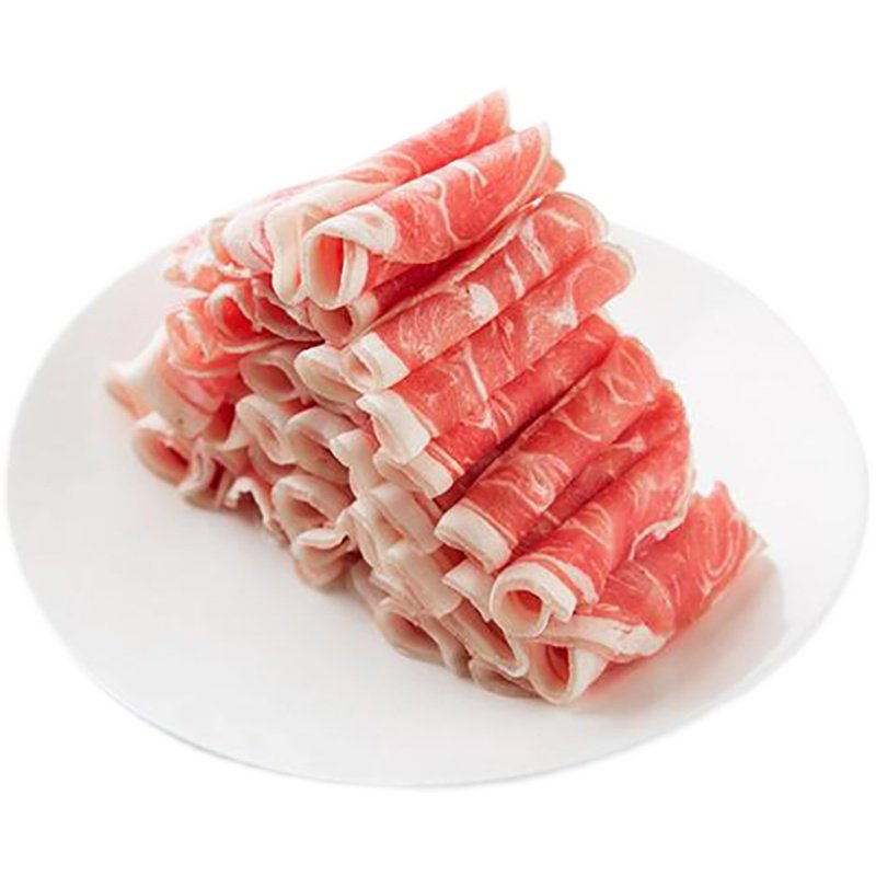 精选羔羊肉片260g新鲜肥羊火锅食材小肥羊内蒙羊肉卷