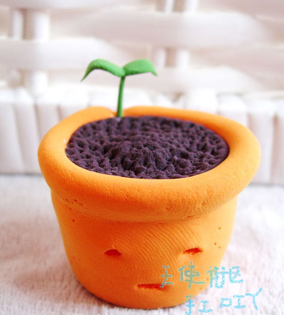 橡皮泥超轻粘土珍珠雪花diy配件填充泡沫花盆彩泥