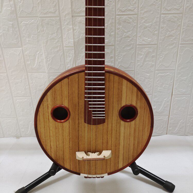 花梨木小高音红木小阮鸡翅木特制初学练习硬木阮