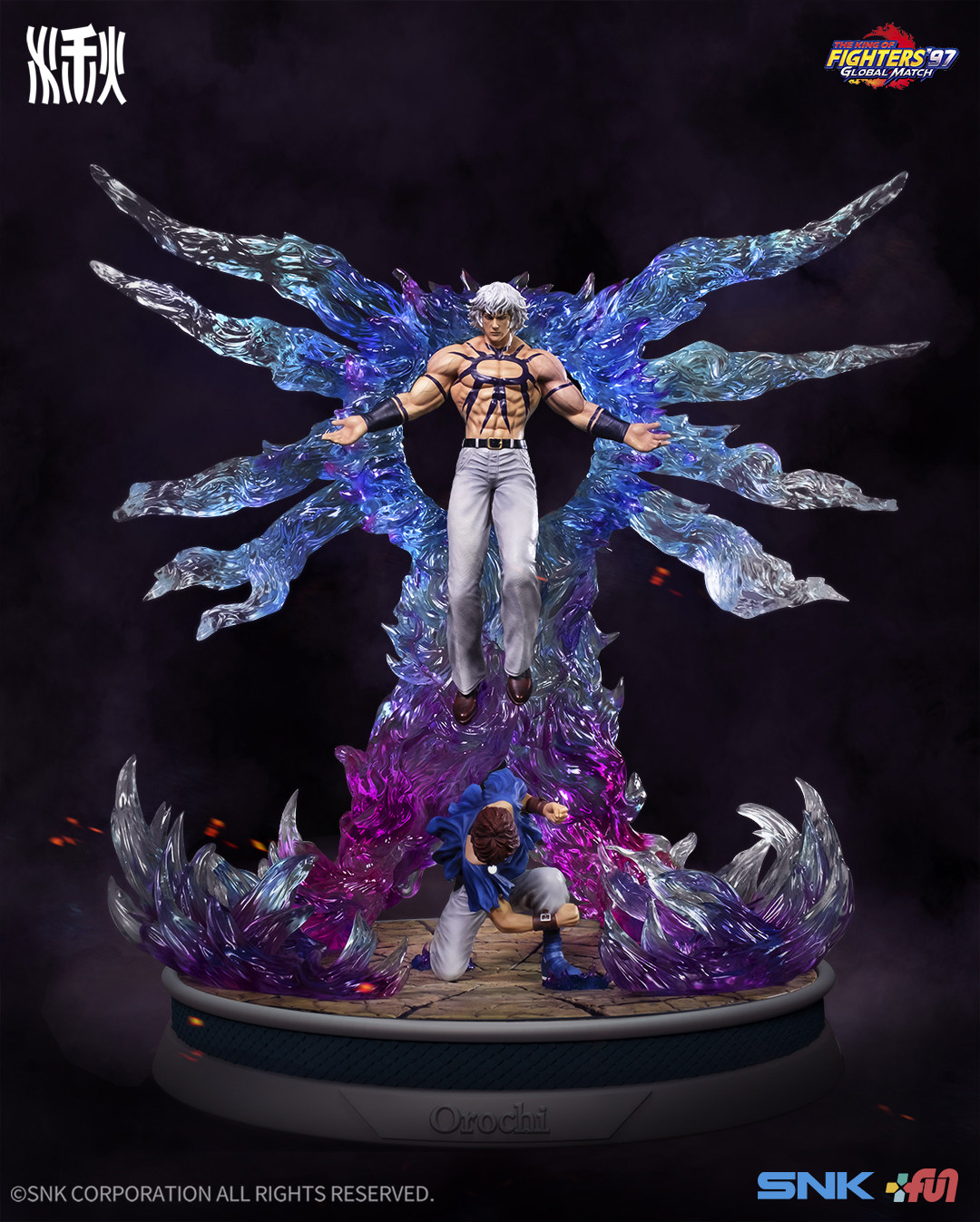 预定正版授权snk千湫文化大蛇克里斯拳皇gk手办