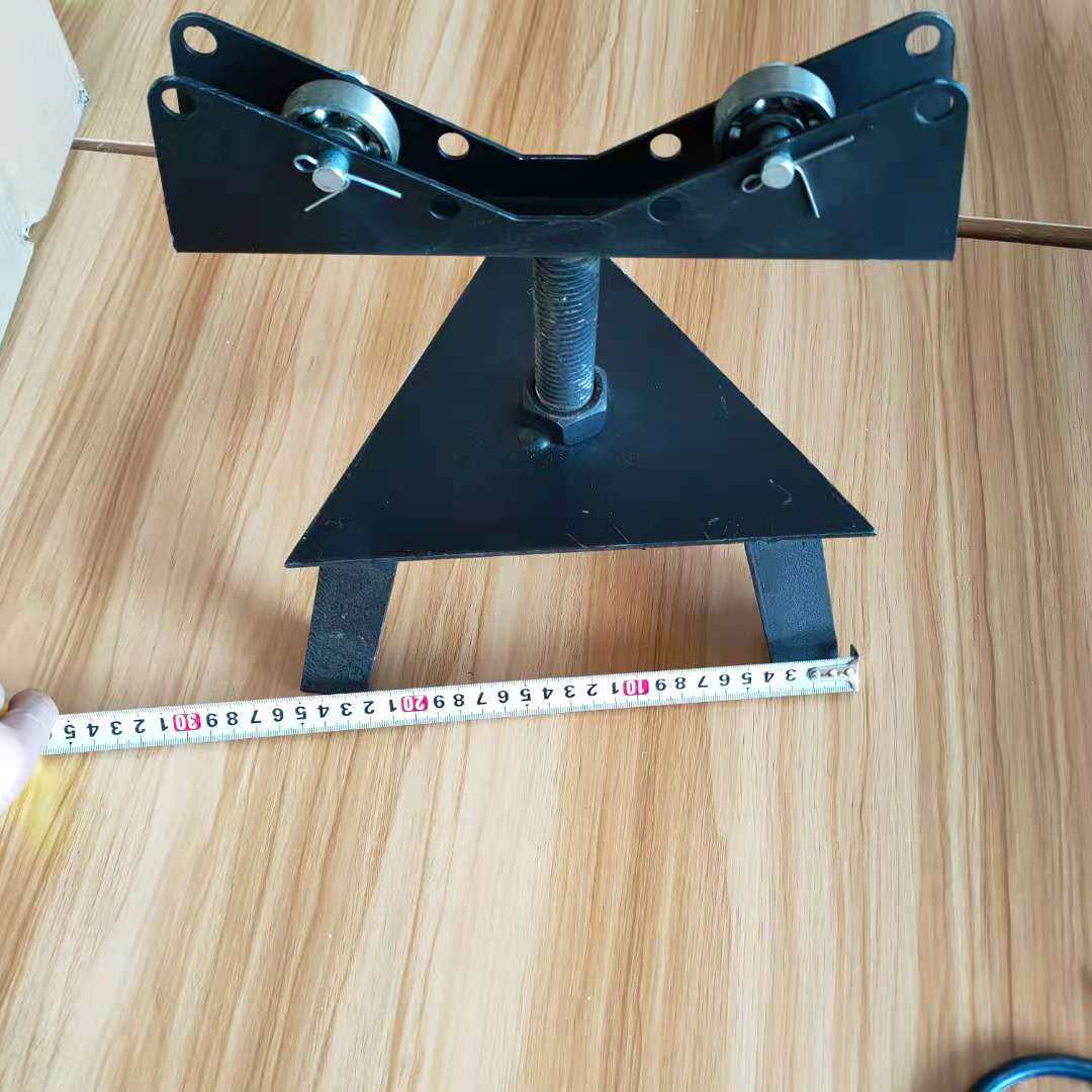 现货管机压槽机滚槽机配件三角架钢管支架上下左右调节其他机械五金新