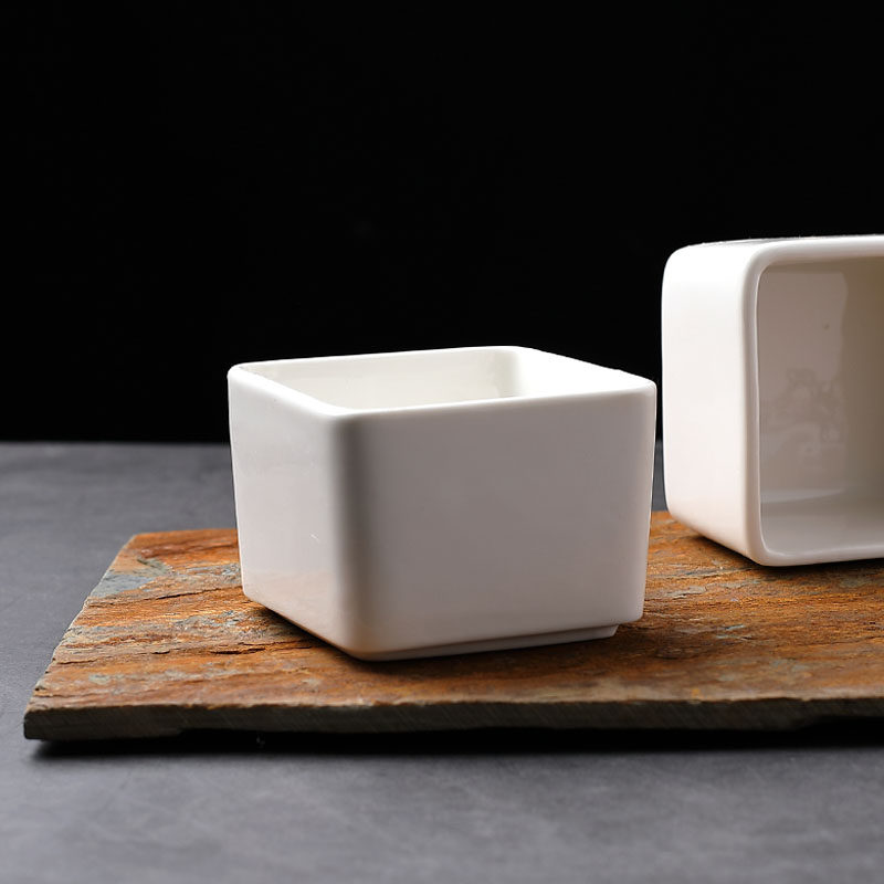 小方陶瓷创意餐具特色四方大董意境个性凉菜碗