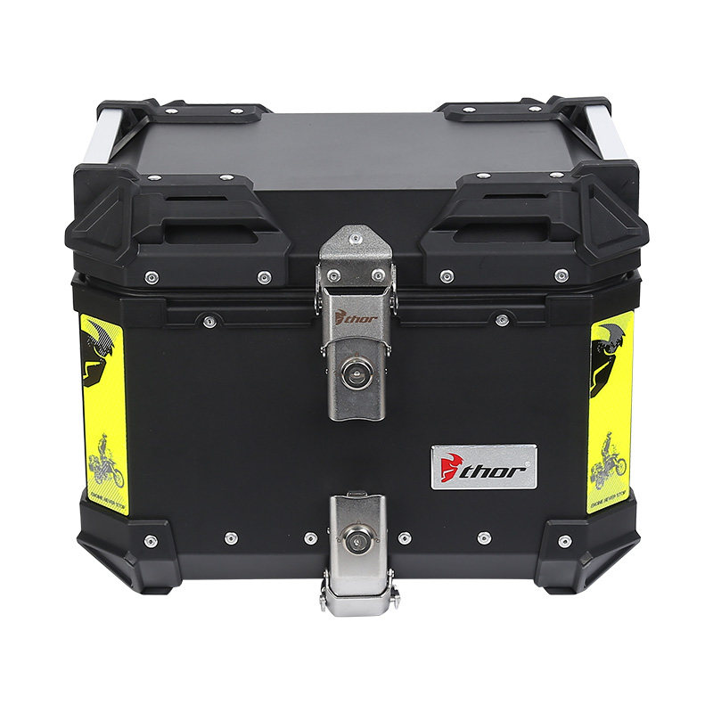 thor雷神摩托车尾箱铝合金后备箱405060升通用快拆大号防水三箱