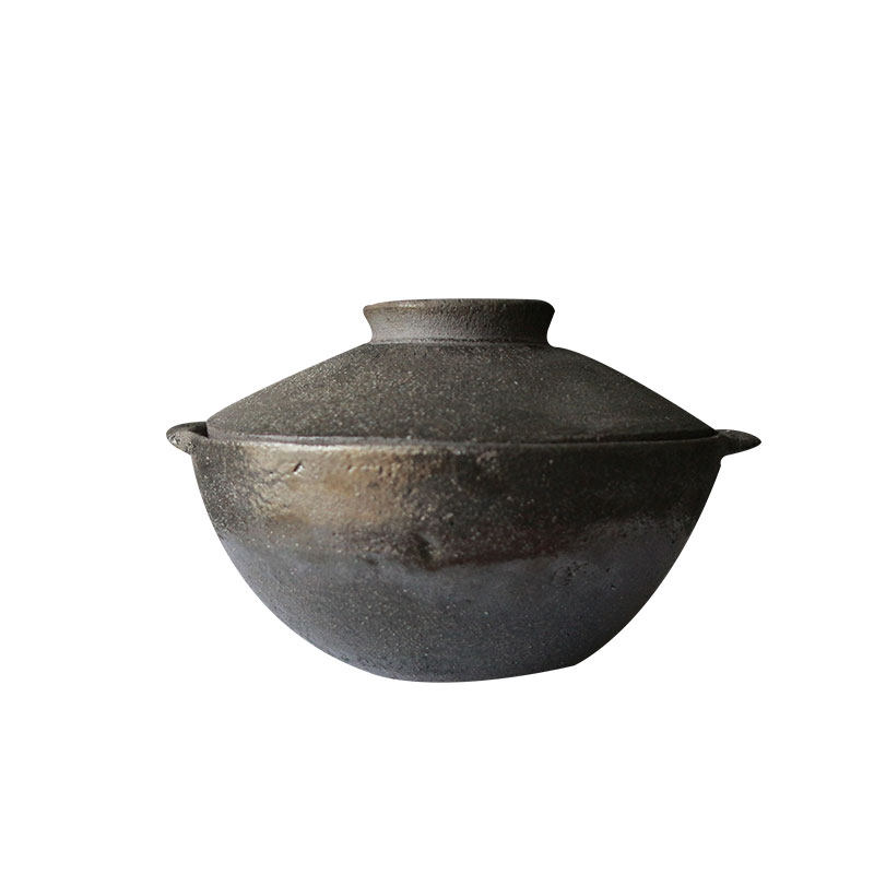 玉祥砂器平定特产砂锅手工黑砂土豆粉麻辣烫热奶锅土砂锅实拍