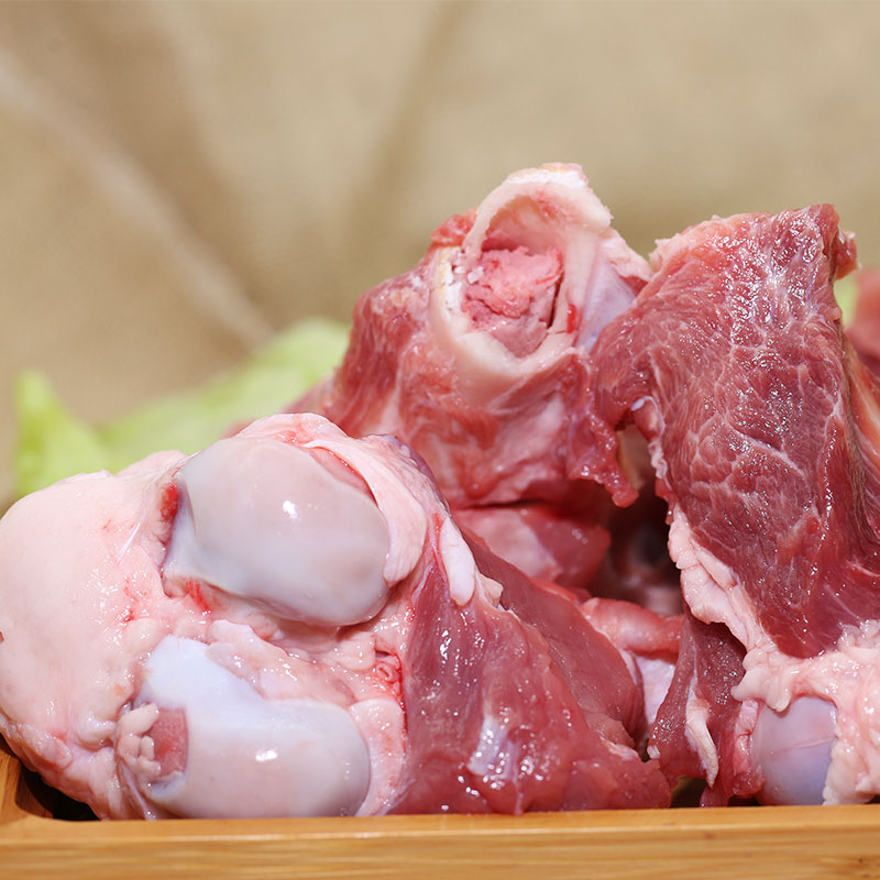 密云农家 新鲜土猪肉 猪棒骨 大骨头 猪筒骨生骨生猪肉粮食喂养