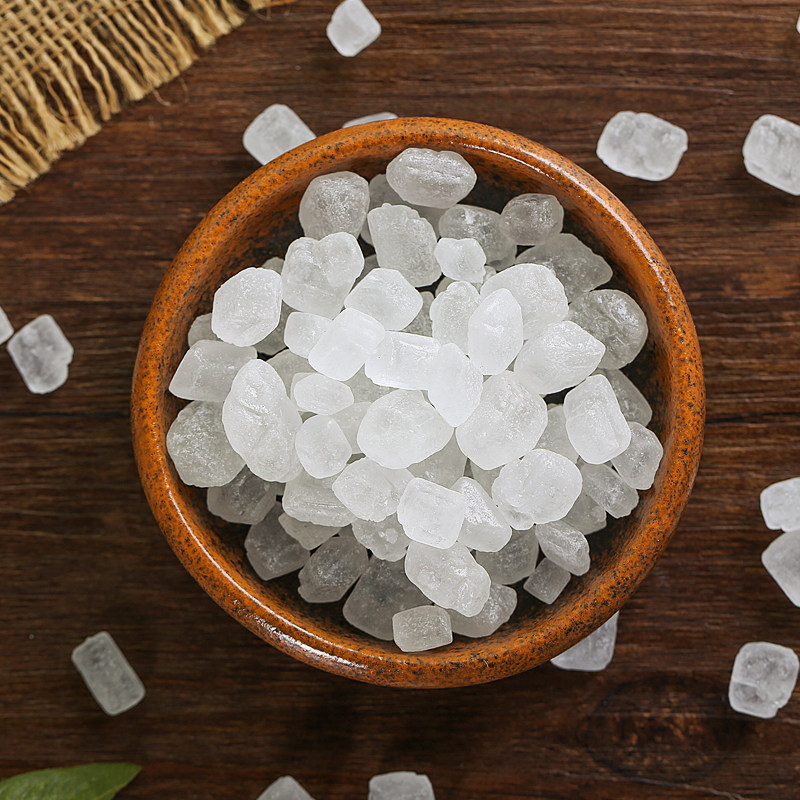 冰糖罐装老式手工正宗糖块多晶特级黄冰糖单晶白糖