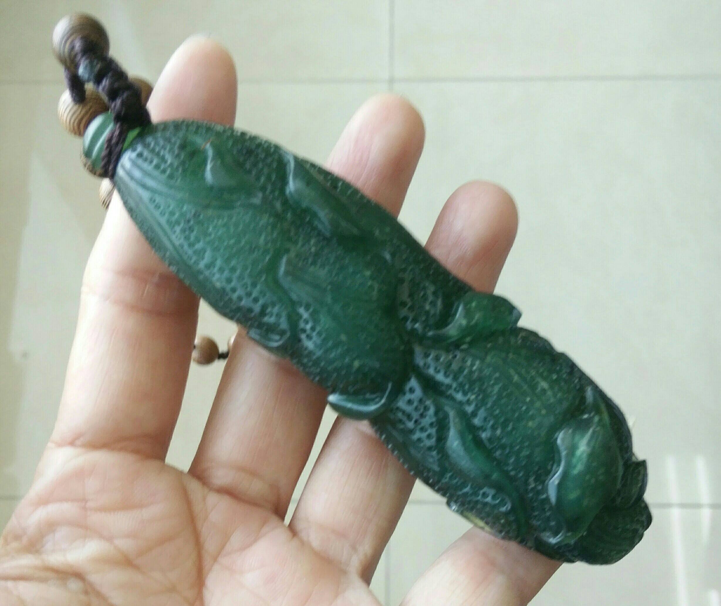 正宗泰山玉手手把件捡碧玉白菜玩件平安玉生其他