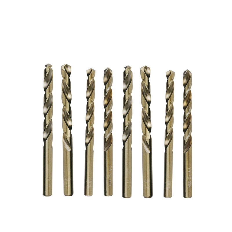 不锈钢专用钻嘴 m42含钴直柄麻花钻头 模具钢钛金板钻咀6.0-13mm