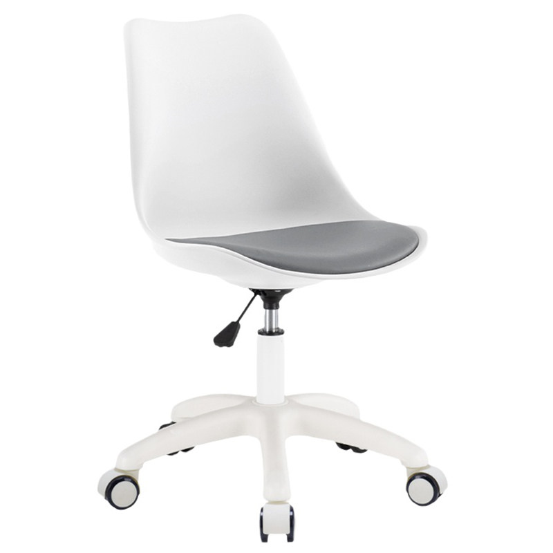 椅子白色电脑椅家用办公学生靠背宿舍旋转书桌电脑椅