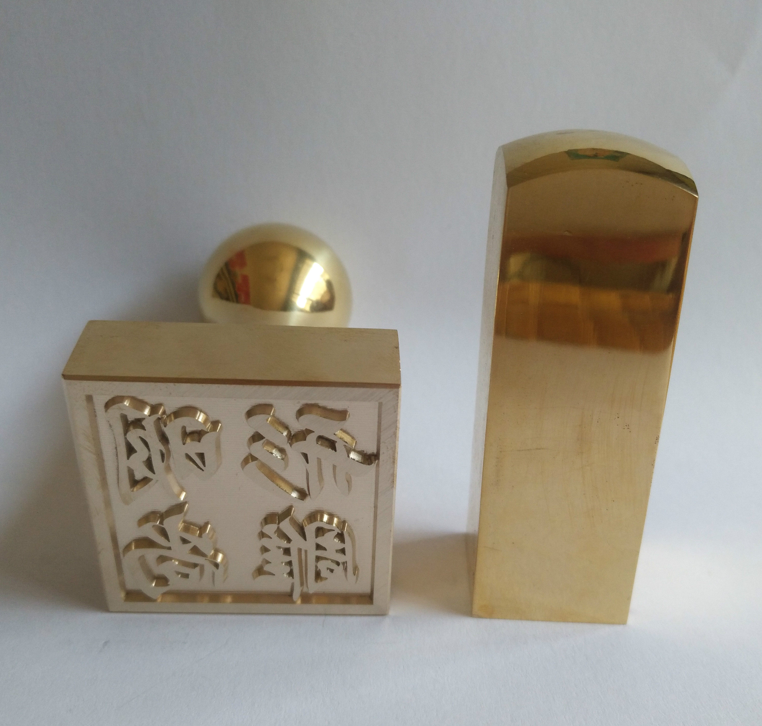 铜方章 全铜印章 铜名章铜印 篆刻印章 书法铜姓名章 陶瓷陶壶印