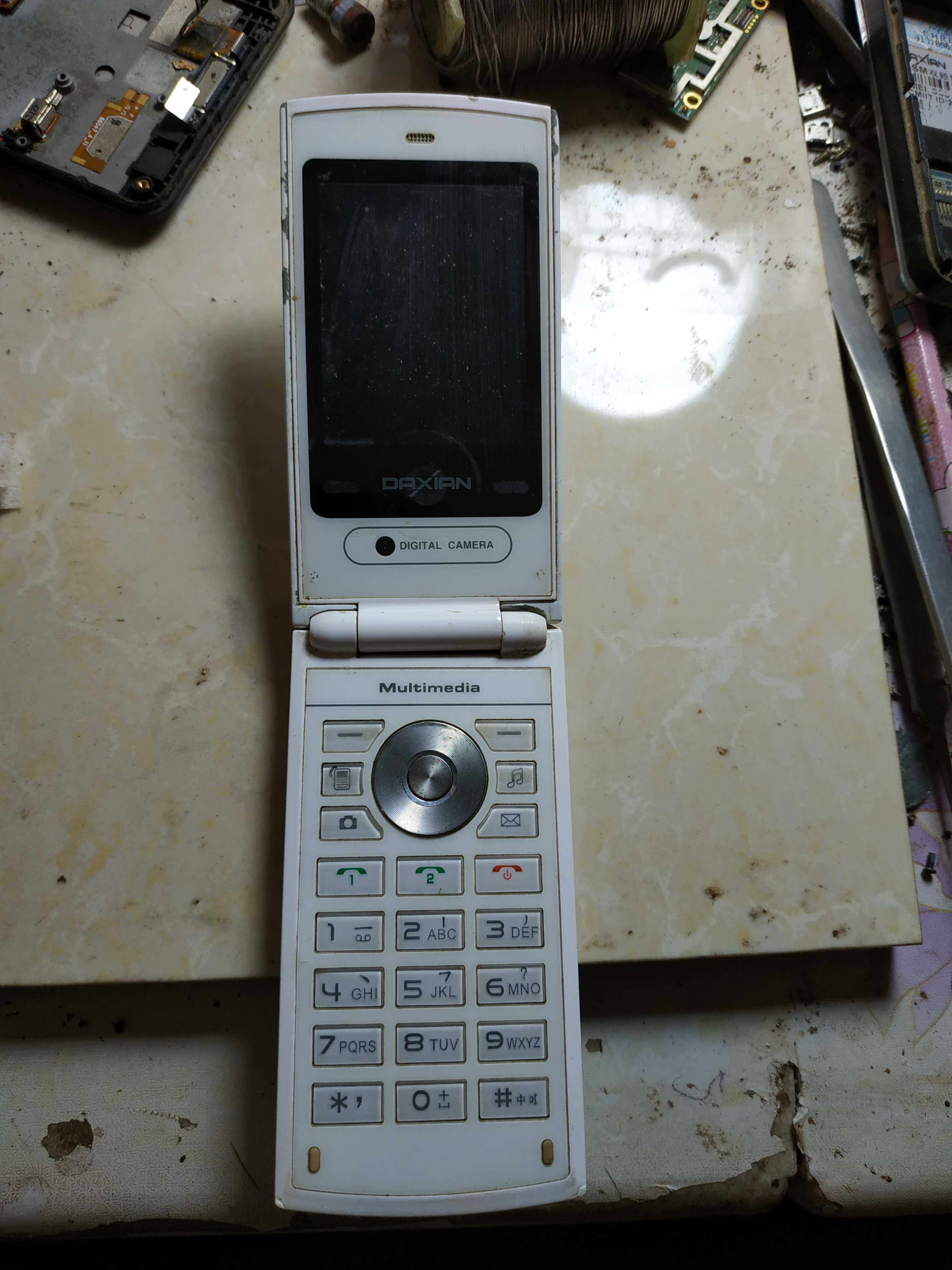 daxian大显x5188手机主板电池充电器显示屏排线翻盖手机零部件