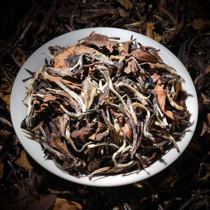茶叶福鼎白茶10年陈韵贡春茶散茶福建高山200g贡眉