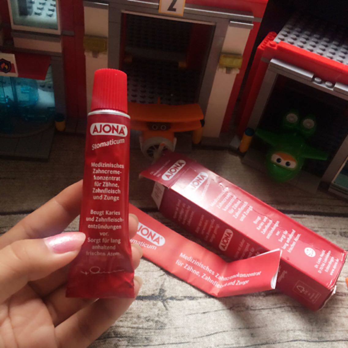 德国ajona浓缩型牙膏抗过过敏固齿防龋龋齿25ml牙膏