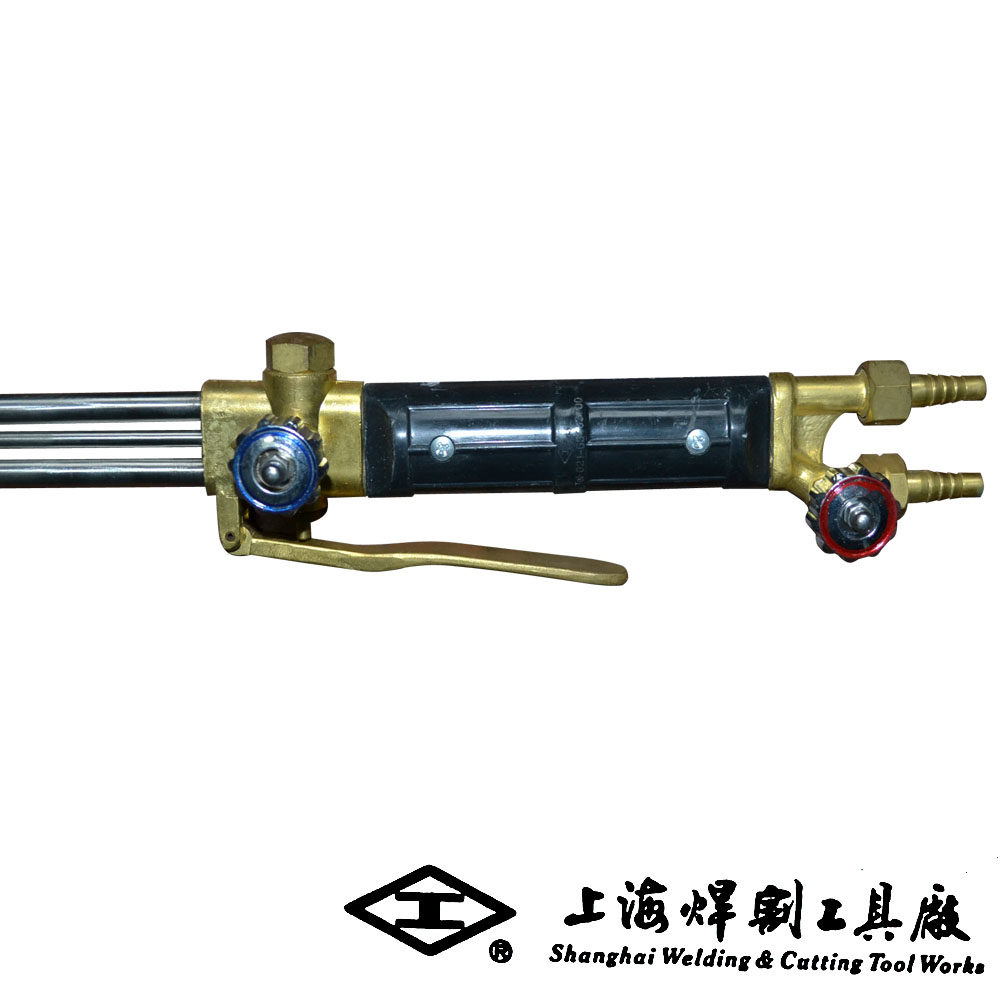 回火割枪工字牌g02500加长等压式直头汽风氧直气焊割炬