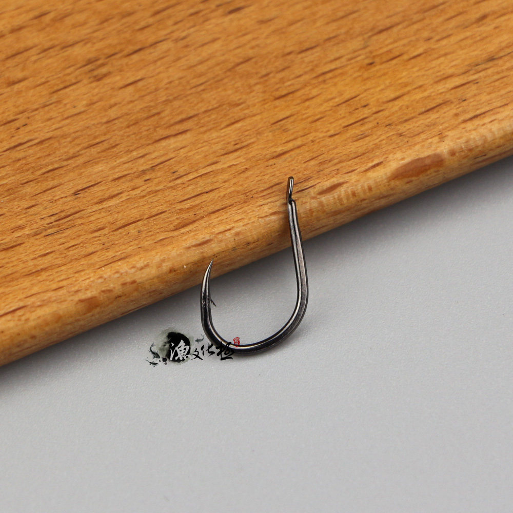 包包日本进口鱼钩土肥富小矶钩柄槽针倒刺歪嘴鱼钩