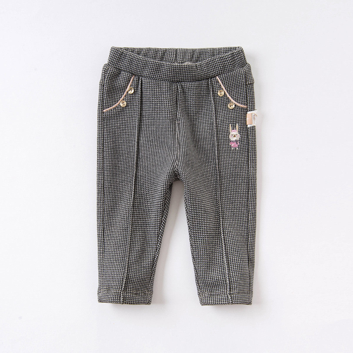 戴维贝拉童装女童裤子儿童冬装新款休闲裤小童宝宝裤子