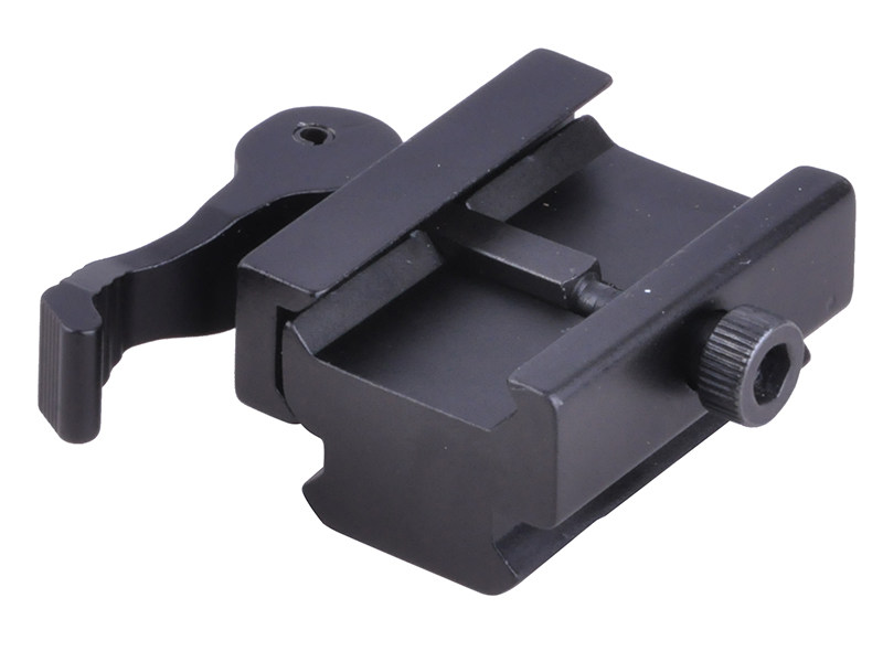 20mm快拆支架卡槽转导轨增高铝合金手电筒夹子轨道灯架