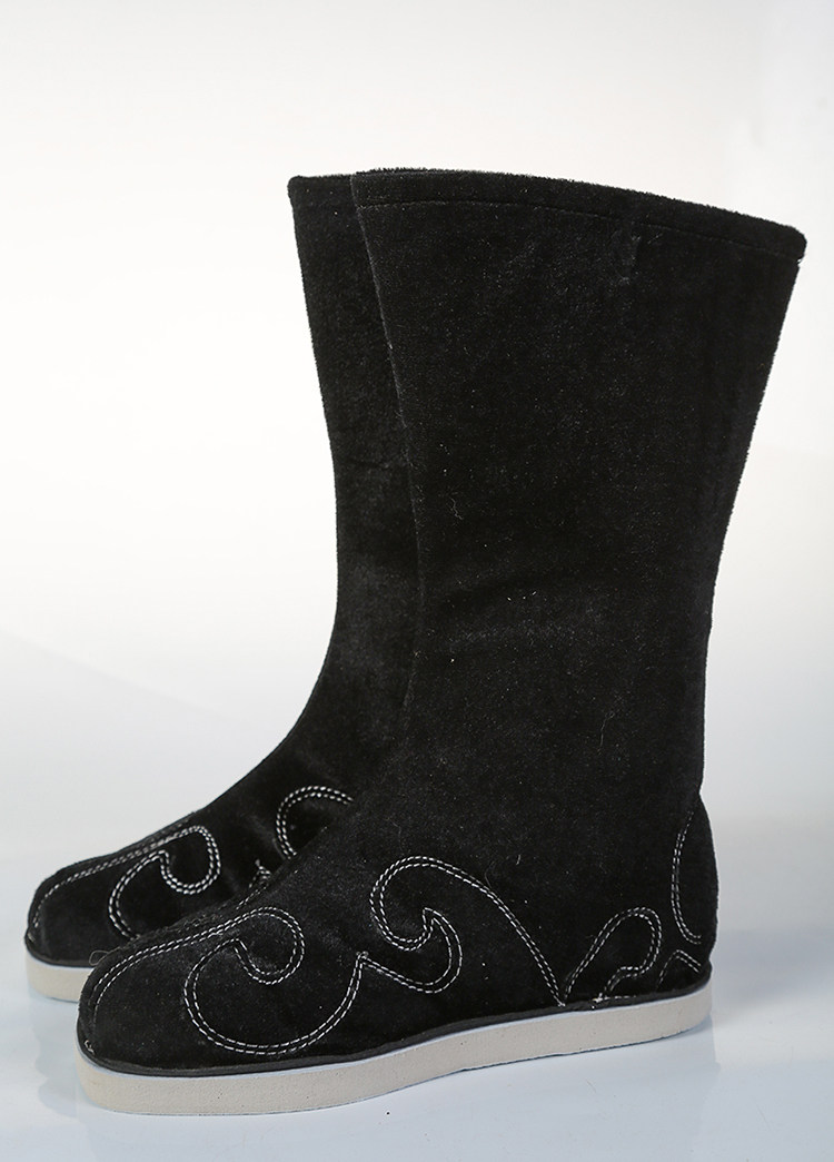 古装古代汉服靴子男女cos武侠儿童演出影视古典舞鞋