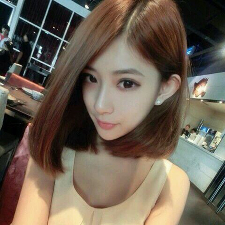 假发短直发女中大头头皮内扣bobo蓬松逼真帅气整顶假发