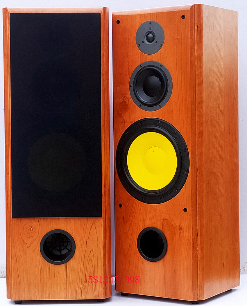 惠威d10gd68mkiiq3樱桃实木10寸落地diy成品hifi音箱