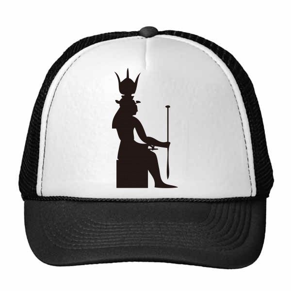 埃及文化黑白法老权杖个性鸭舌帽棉质户外运动帽子帽子