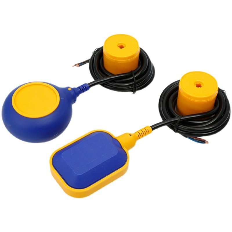 浮球开关水位控制器方形耐高温塑料液位传感器水满球阀