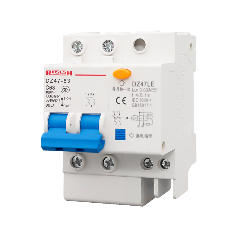 漏电保护开关63a断路器220v家用三相380v自动漏电保护器