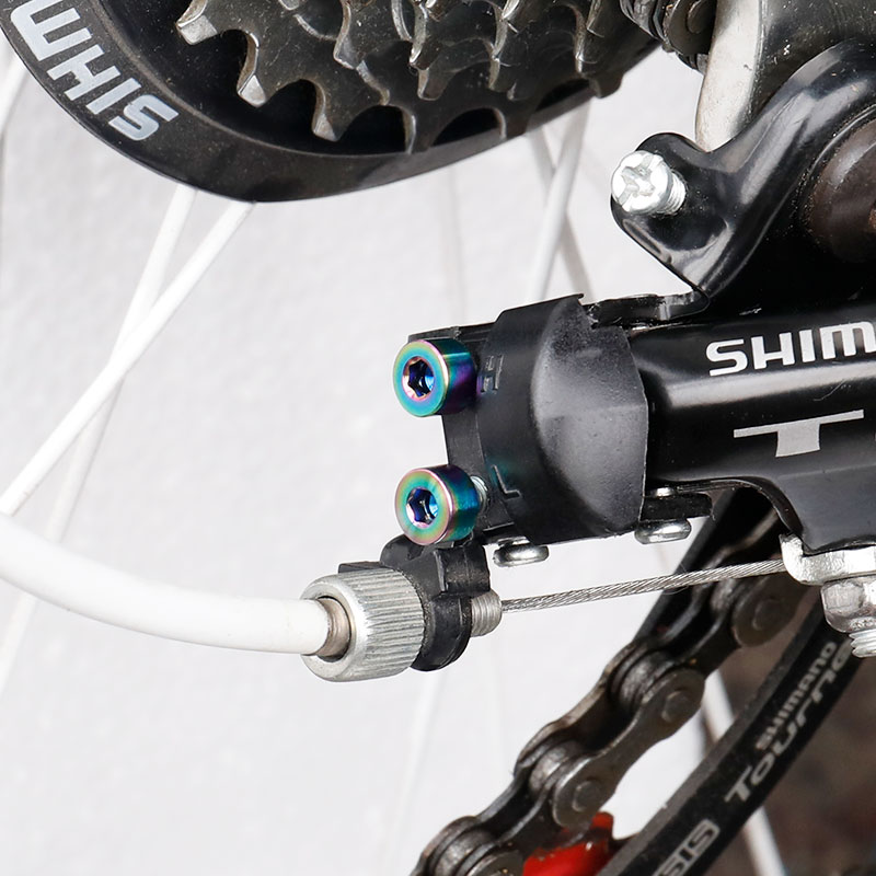 m4x13520mm钛合金山地公路车前限位固定螺丝张力更多零件