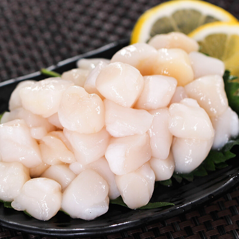 海湾贝柱250g扇贝海产品冷冻贝壳贝类海鲜干货扇贝柱