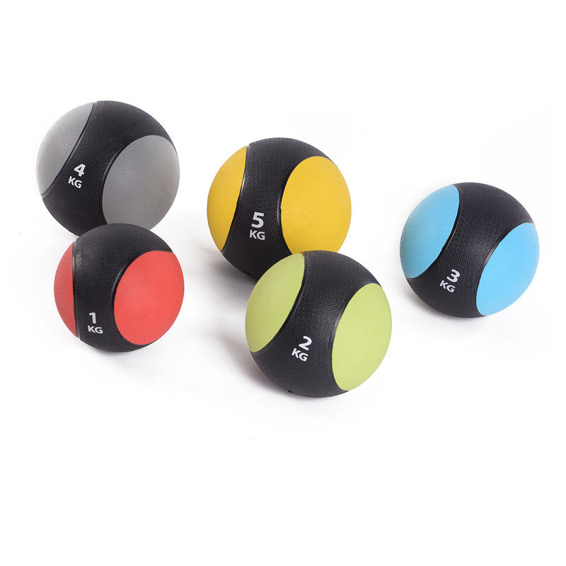 健身球橡胶实心球重力重量球药健身房私教健身球