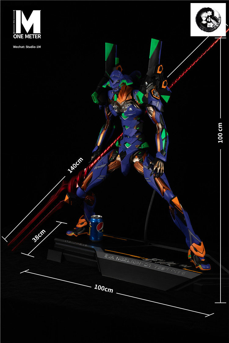 李小西小西弟弟一米工作室01号机初号机eva雕像手办手办