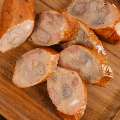 鹅肝法式香肠500g东北特产休闲食品熟食肠即食肠小吃鹅肉类