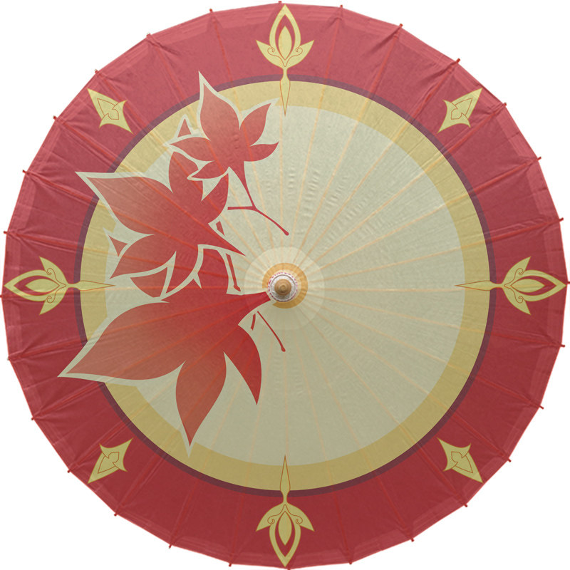 泸州油纸纸伞中国国风汉服走秀装饰王者荣耀工艺伞