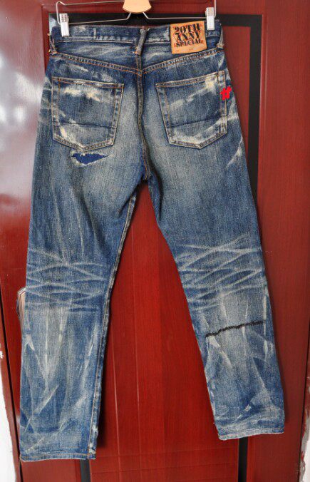 40 复刻内华达刀割破坏水洗效果