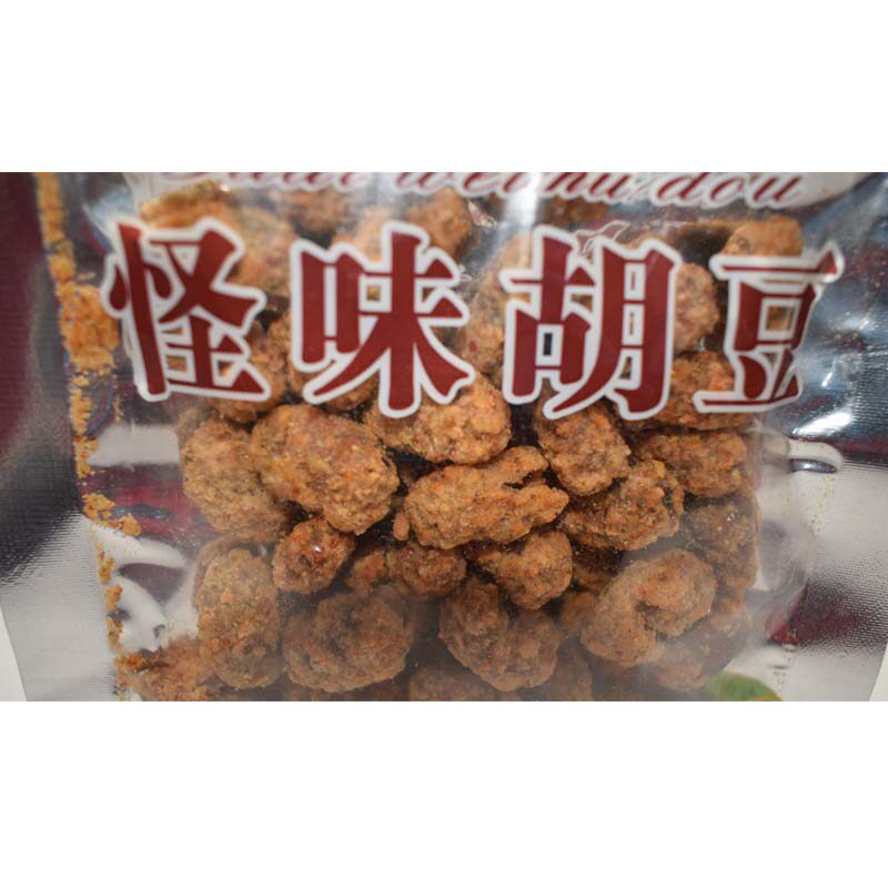 10袋包邮四川成都特产零食老成都老程华怪味胡豆蚕豆90g咸甜辣