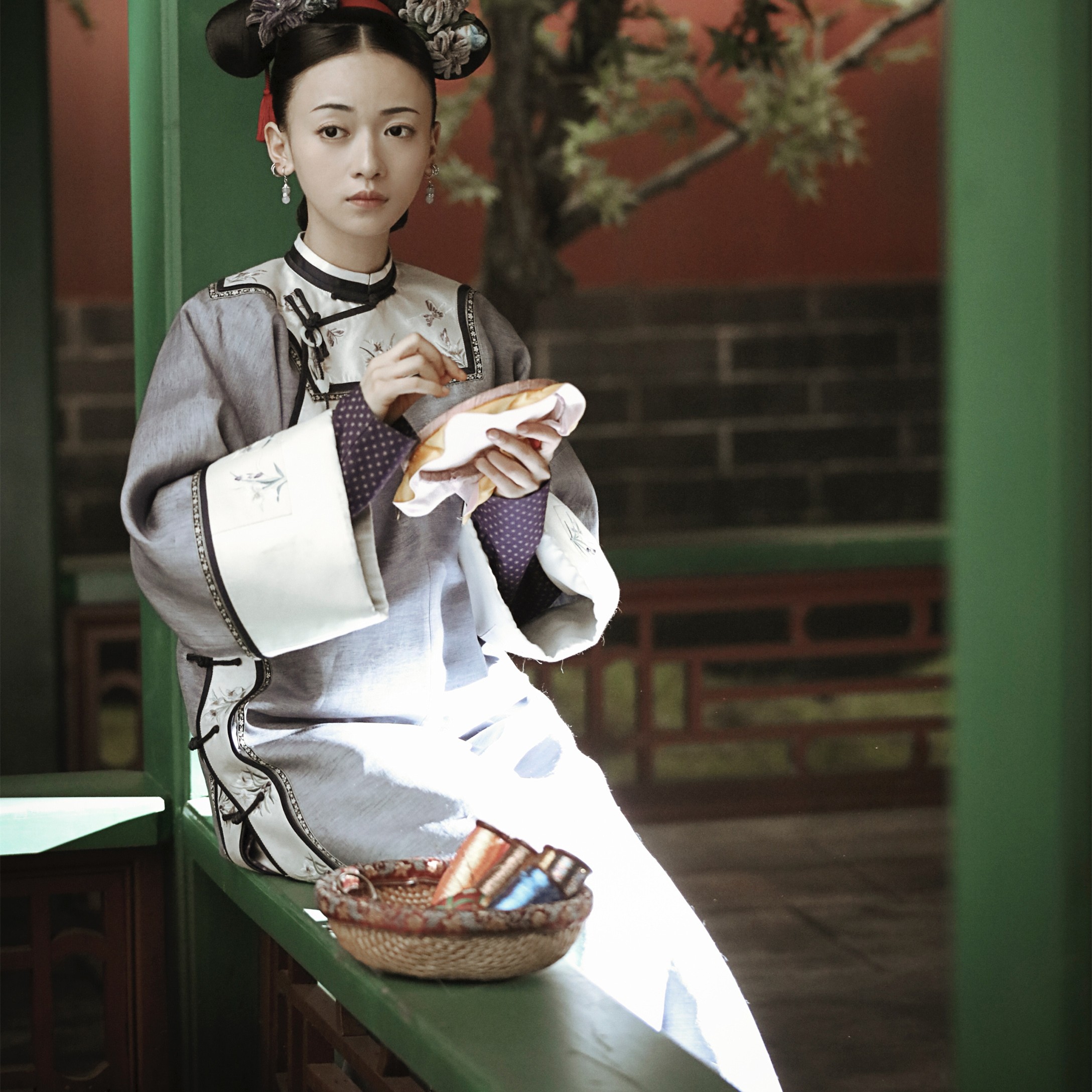 女服延禧攻略略同古装清宫丫鬟服宫奴婢婢女民族服装