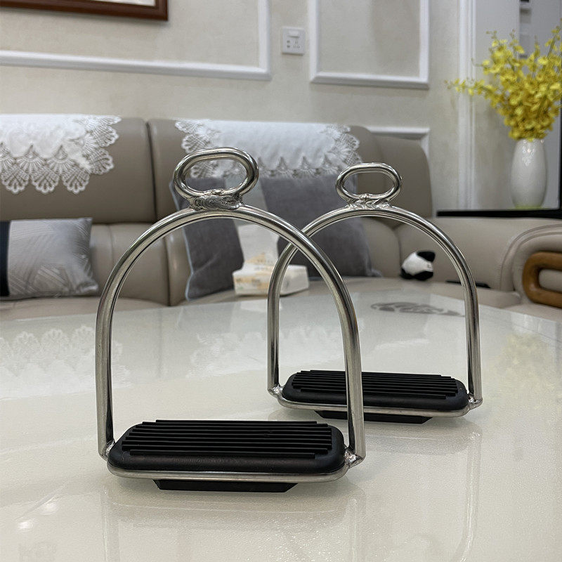 马镫不锈钢不锈钢马骑马脚蹬防锈安全马镫