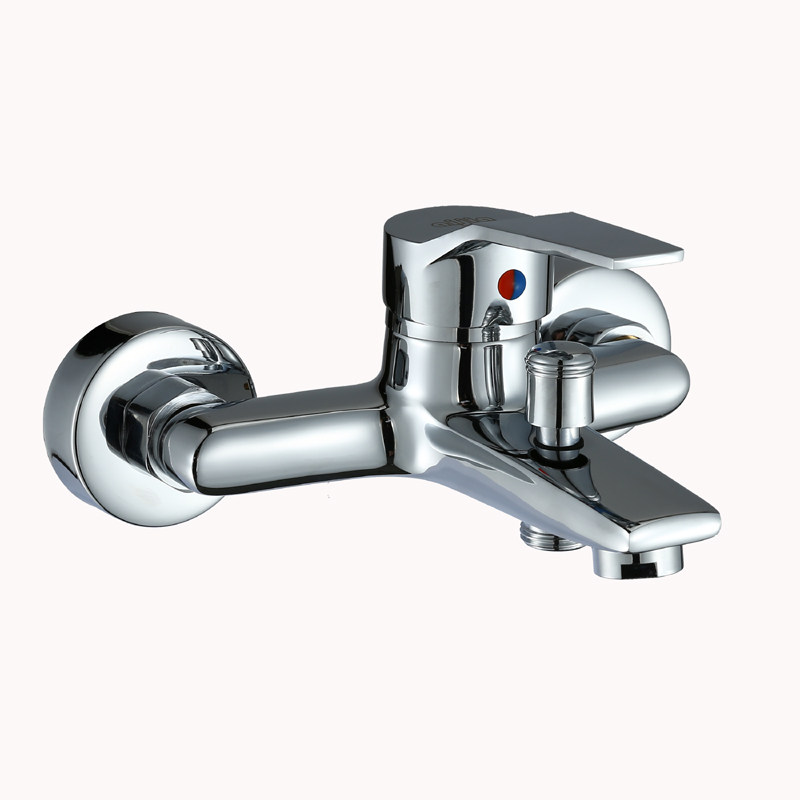 混水阀冷热暗装挂墙全铜浴缸淋浴水龙头家用浴室简易花洒喷头套装