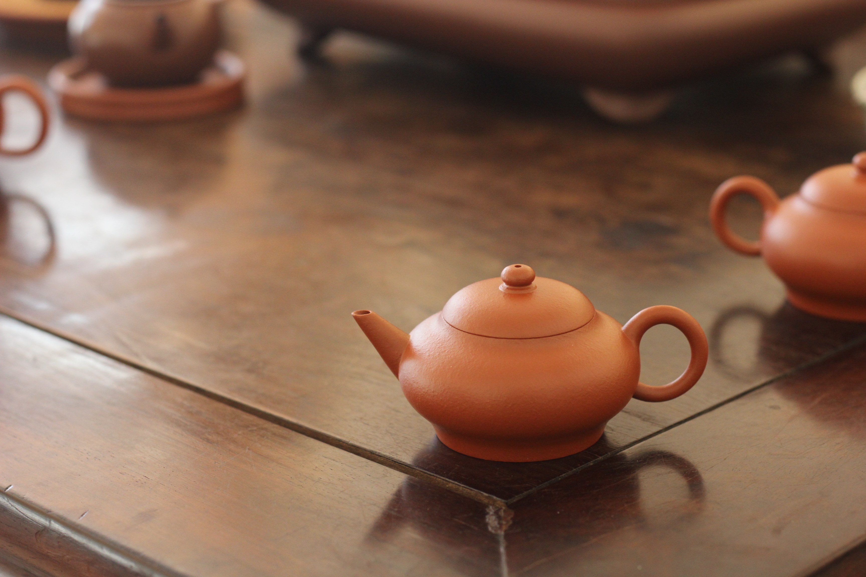 林卫东卫东手工原矿紫砂壶摹古水平潮州朱泥手拉壶茶壶