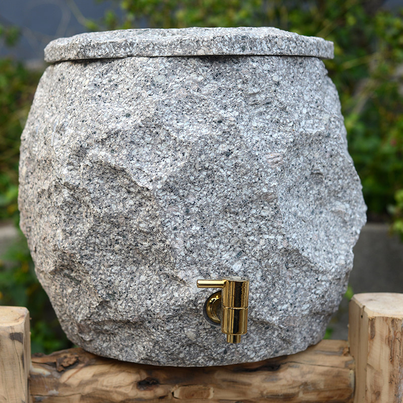 麦饭石水桶饮水机水缸储水罐纯手工制作净化过滤材料净水质包邮