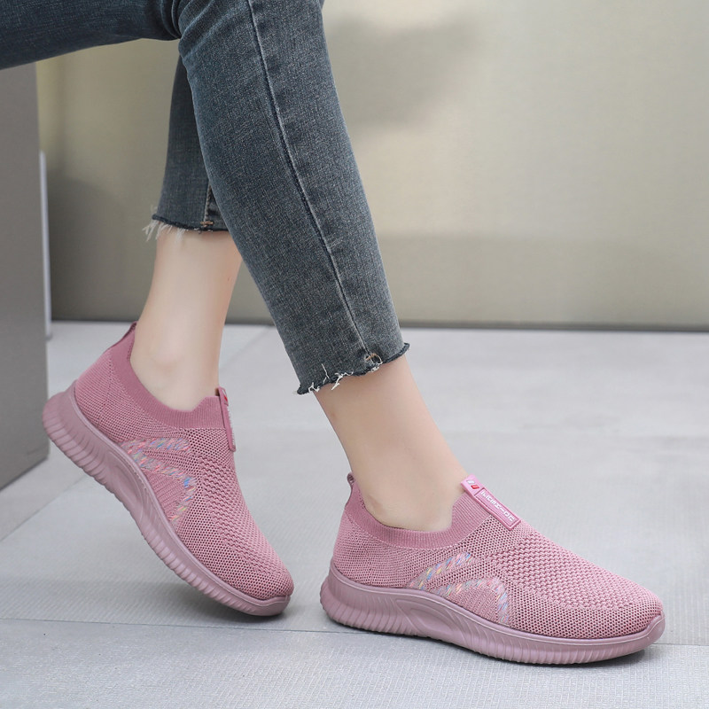 秋季新款老北京布鞋女鞋中老年软底防滑女士休闲鞋平底布鞋