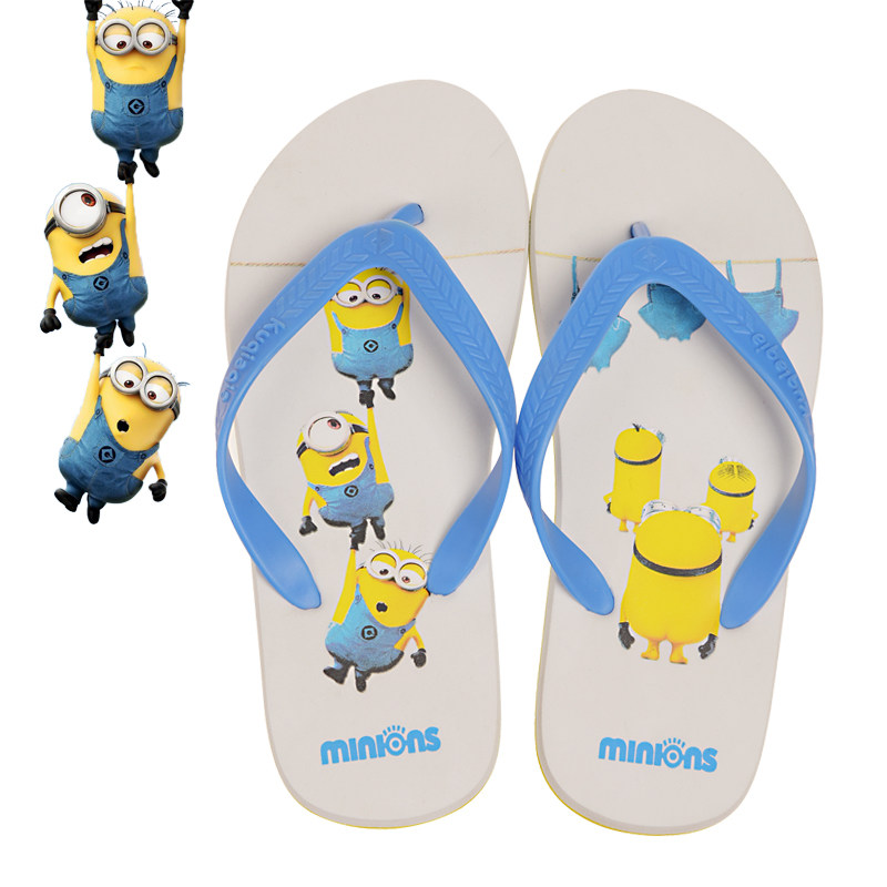 卡通人字拖班尼路男女夏季情侣沙滩拖鞋可爱时尚潮流防滑平跟夹脚