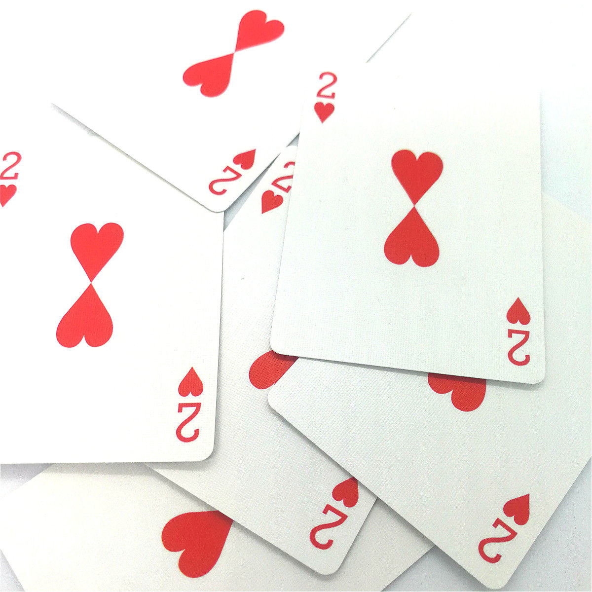 魔术道具红心2串联心连心原版单车材质纸牌求婚魔术道具