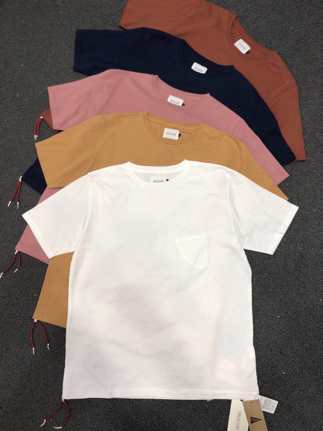 现货CAL O LINE  Pilgrim surf+supply三角联名INDIAN串珠短袖TEE