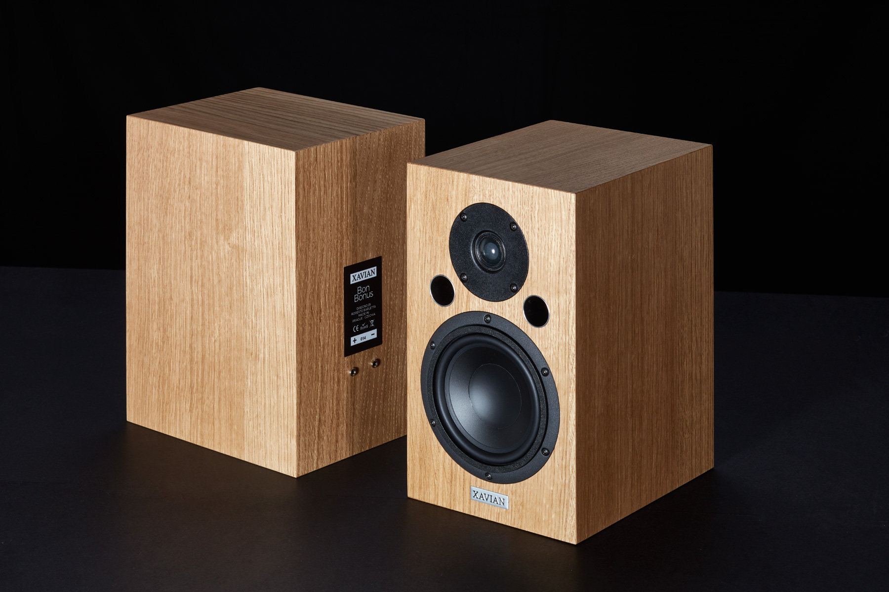 捷克原产诗韵xavian新款邦士bonbouns书架箱纯手工hifi音箱